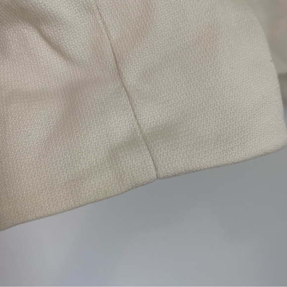 Armani Exchange Vintage Cream Fitted Blazer Jacket - Picture 9 of 12